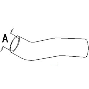 A-303457265 RADIATOR HOSE LOWER      