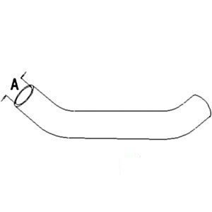 A-303457273 RADIATOR HOSE UPPER      