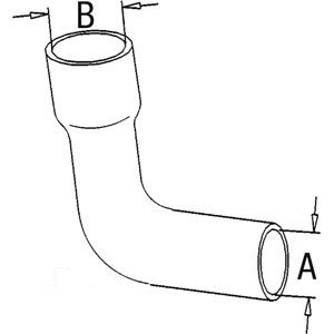 A-3042414R1 RADIATOR HOSE TOP        
