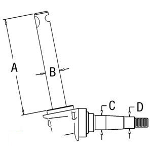 A-3043864R1 SPINDLE LH               