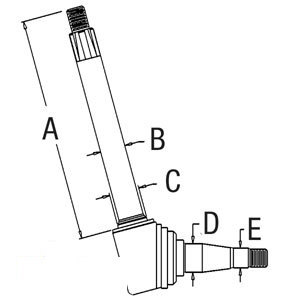 A-3045731M92 SPINDLE RH               