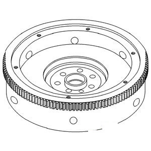 A-3055980R11 FLYWHEEL W/ RING GEAR    