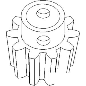 A-3069063R1 PINION GEAR              