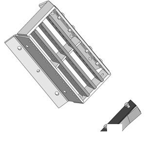 A-307986A1 EXTENSION CONCAVE WIDE   