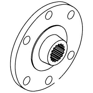 A-303083330 PTO DRIVE HUB 6 HOLE     