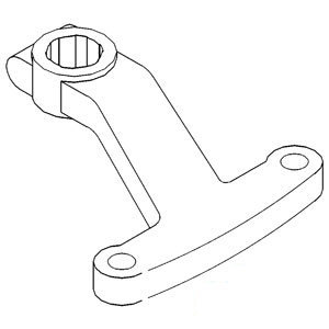 A-303117561 CENTER STEERING ARM      