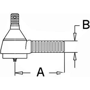 A-309523 DRAG LINK END FRONT      