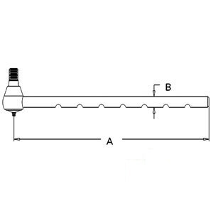 A-303109313 TIE ROD LONG             
