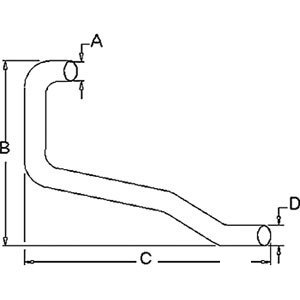 A-311051 EXHAUST PIPE             