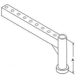 A-3116436R91 AXLE KNEE EXTENSION LH   