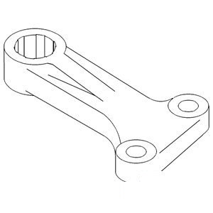A-303117057 STEERING ARM CENTER
