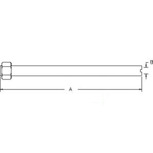 A-3125172R1 TUBE TIE ROD             