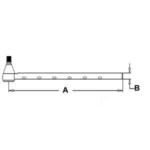 A-3129380R2 TIE ROD                  