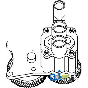 A-3136433R95 PUMP ENGINE OIL          