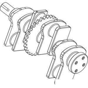 A-3144626R92 CRANKSHAFT               