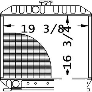 A-32590-10210 RADIATOR                 