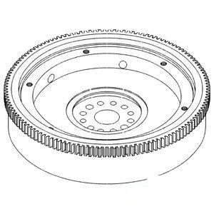 A-326760R41 FLYWHEEL W/ RING GEAR    