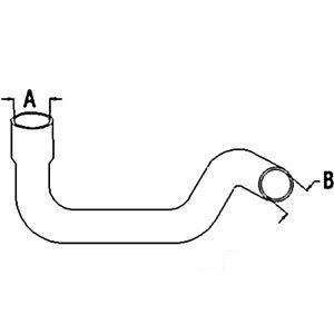 A-330031933 RADIATOR HOSE LOWER      