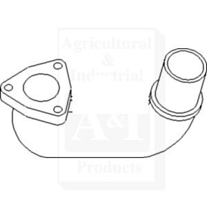 A-3300940M1 ELBOW EXHAUST            