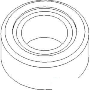 A-JD7689 BALL BEARING             