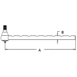 A-303443132 TIE ROD LONG             