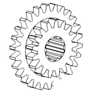 A-350868R1 2ND & 3RD GEAR           