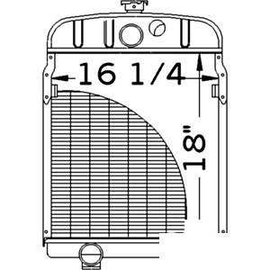 A-352628R92 RADIATOR                 