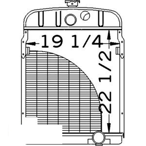 A-352629R92 RADIATOR                 