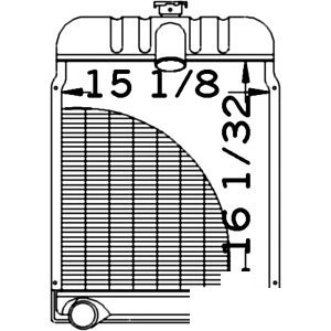 A-356356R94 RADIATOR                 