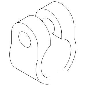 A-356543R1 CLAMP TIE ROD            