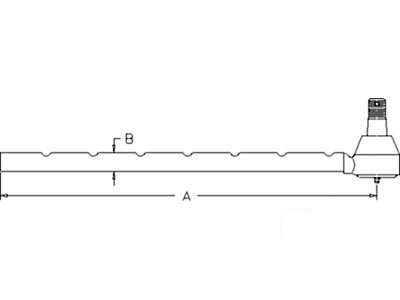 A-35860-62873 TIE ROD END OUTER        