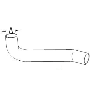 A-3599573M3 RADIATOR HOSE BOTTOM     