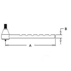A-359984R93 TIE ROD OUTER            