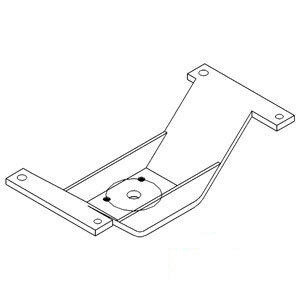 A-360406R1 REAR SADDLE              