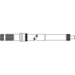 A-3610936M2 SHAFT PTO (1000 RPM)     