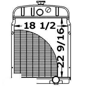 A-361417R93 RADIATOR                 