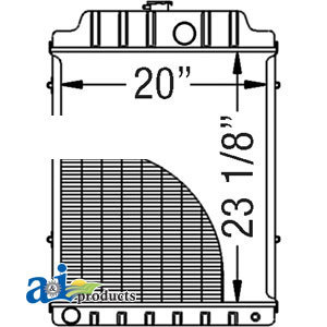 A-3614476M91 RADIATOR                 