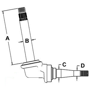 A-361845R92 SPINDLE                  