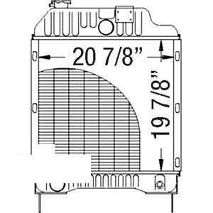 A-3618628M92 RADIATOR                 