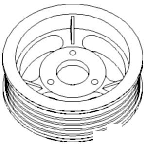 A-364320A2 PULLEY SEPARATOR DRIVEN  