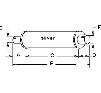 A-365966R91 MUFFLER                  