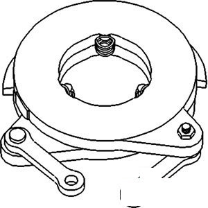 A-366182R93 BRAKE ACTUATING ASSY.    