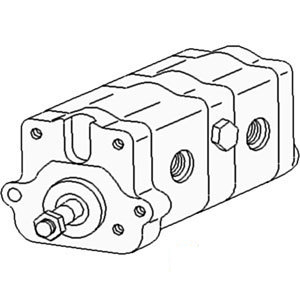 A-3701005M91 PUMP STEERING (TANDEM)   