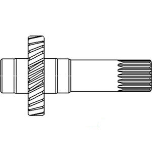 A-370662R1 SHAFT PTO DRIVE          