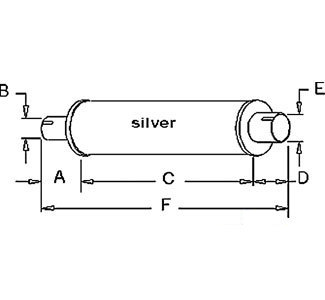 A-371039R92 MUFFLER                  
