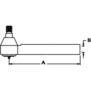 A-3764027M2 TIE ROD W/TUBE           
