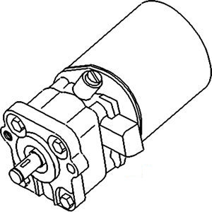 A-3774649M91 POWER STEERING PUMP      