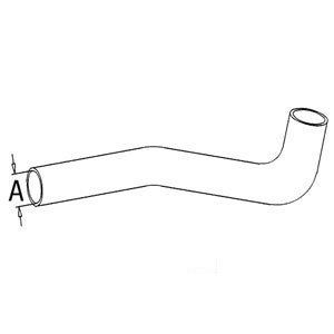 A-378704R1 RADIATOR HOSE BOTTOM     