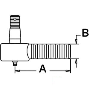 A-379551R92 TIE ROD SHORT            