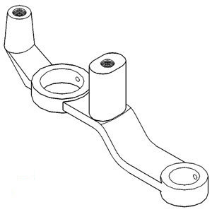 A-379553R11 STEERING ARM             